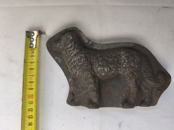 Image 1 of Complete lot of 4 antique designer chocolate molds