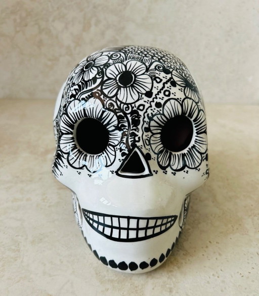 Mexican ceramic skull