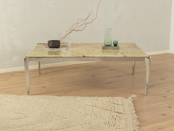 Image 1 of Mesa de centro de ónix de los años 60