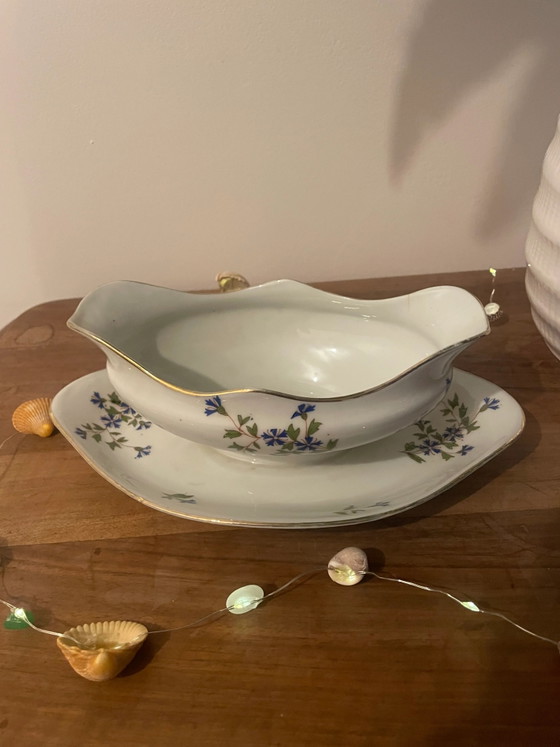 Salsiera con design a fiordaliso – Stoviglie, Vintage (photo 2 of 3)