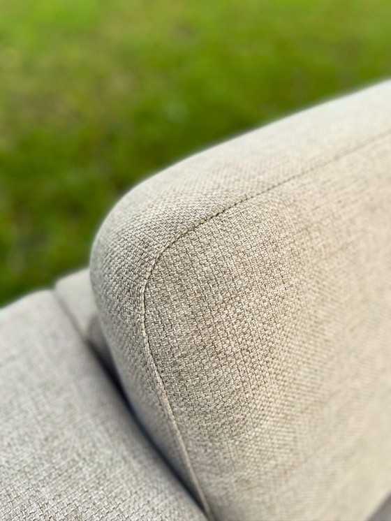 Image 1 of Montel Sofá de tela en U con amplios asientos