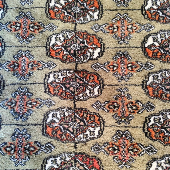 Image 1 of Grand tapis oriental vintage, moquette, tapis 204