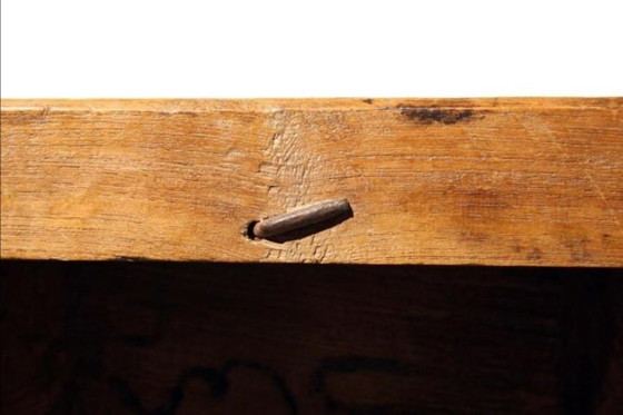 Image 1 of Antique coffee table – Industrial – Antique rustic farmhouse table