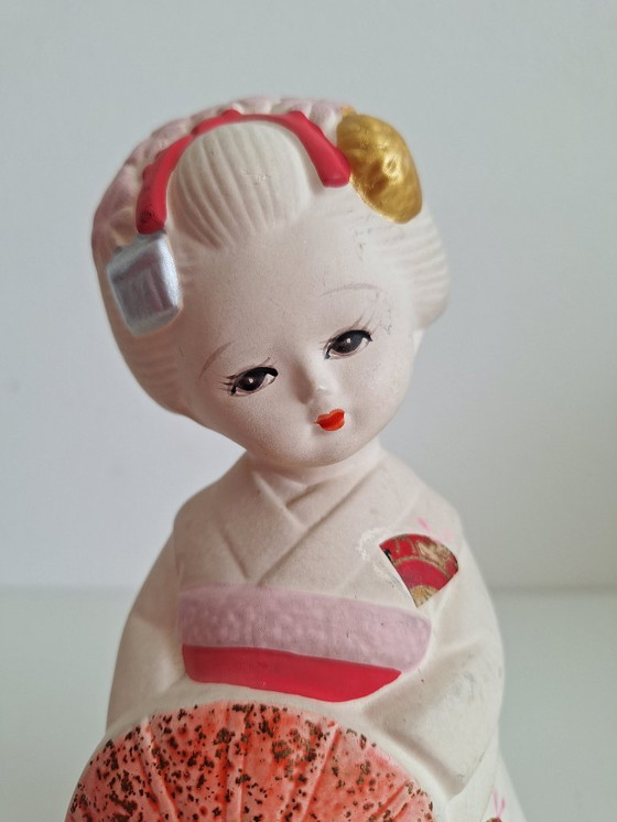 Image 1 of traditional Japanese woman figure
