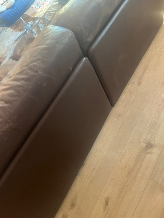 Vintage De Sede DS-76 Sofa Bed Brown Leather – 2 seaters (photo 9 of 13)