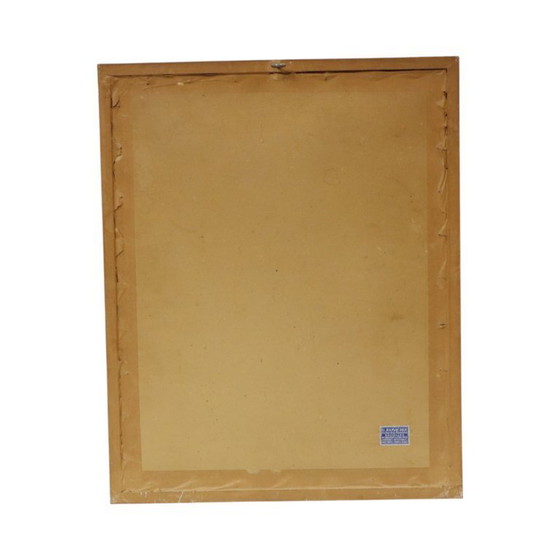 Image 1 of Vintage Kleuren Litho Hond Chow Chow