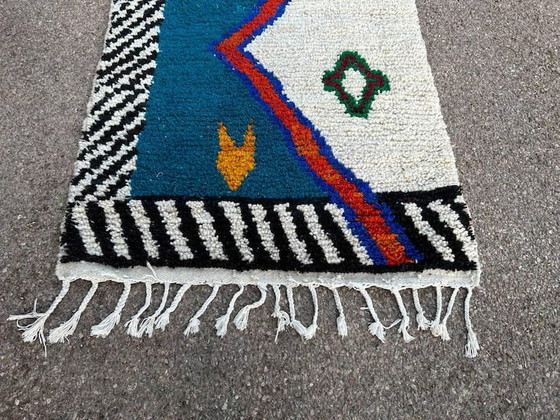 Handgewebter traditioneller Teppich aus Naturwolle 150/250 cm – Aime Té, Teppiche & Läufer, Wool (photo 5 of 9)