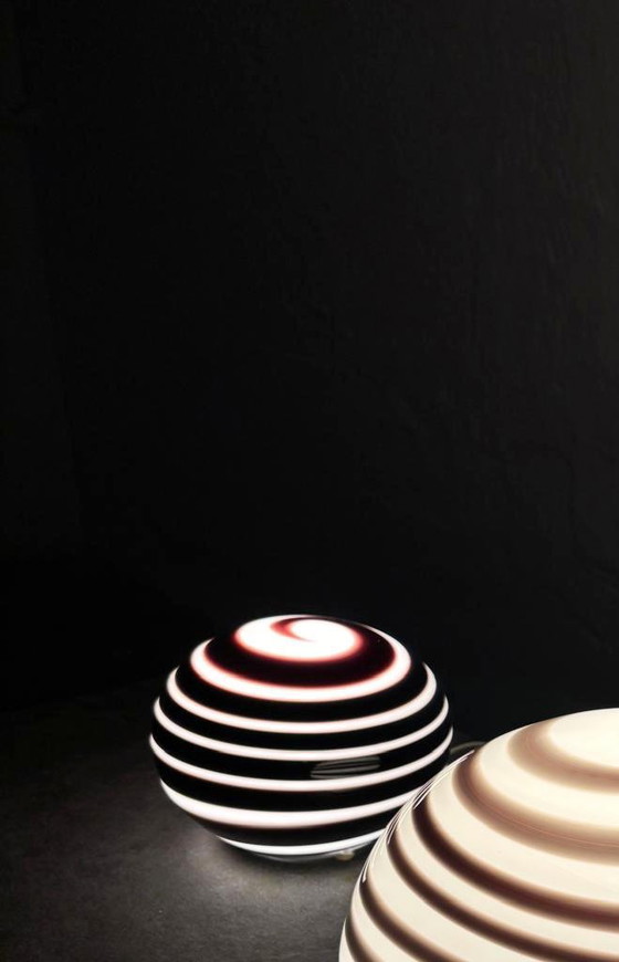 Image 1 of 2 ILU di Vetro Zebra tafellampen 