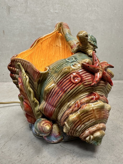 Lámpara 'tableau' vintage - cerámica