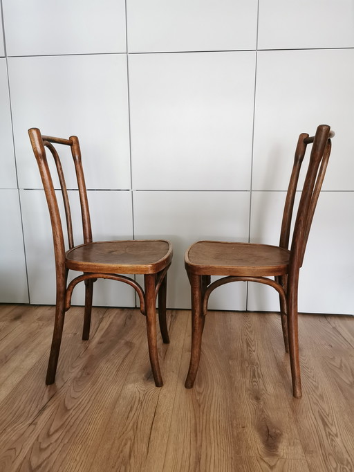2 Vintage Bistro Chairs Thonet Style