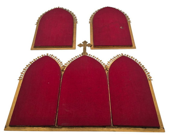 Image 1 of Altar Canon (Altar Cards (Tabellae Lavabo) 19th Century