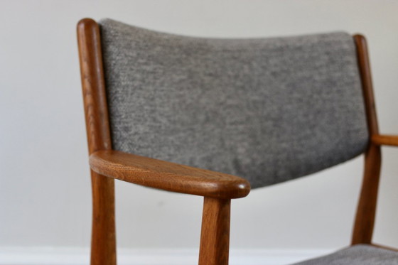 Image 1 of Coppia di poltrone scandinave d'epoca in rovere Poul Volther J72, 1960