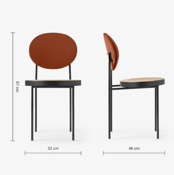 Image 1 of Design dining set - MADE Rumana chairs + IKEA table