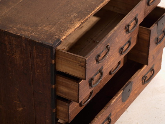 Antique Japanese tansu chest – Japan, circa 1910 – Chest of drawers (photo 13 of 40)