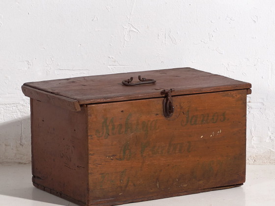 Petit coffre ancien (Année 1887) #7 – Objets déco, Rustic (photo 2 of 40)