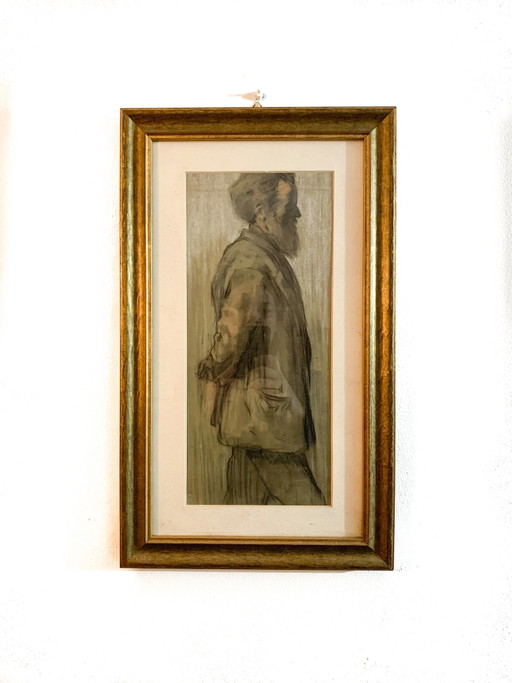 Homme de profil par Rocco Lentini