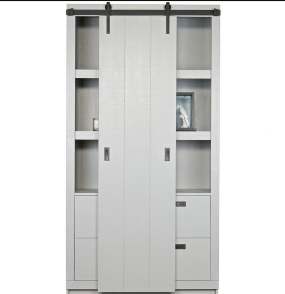 Image 1 of Armadio "Barn Slide" di VT wonen - Grigio cemento