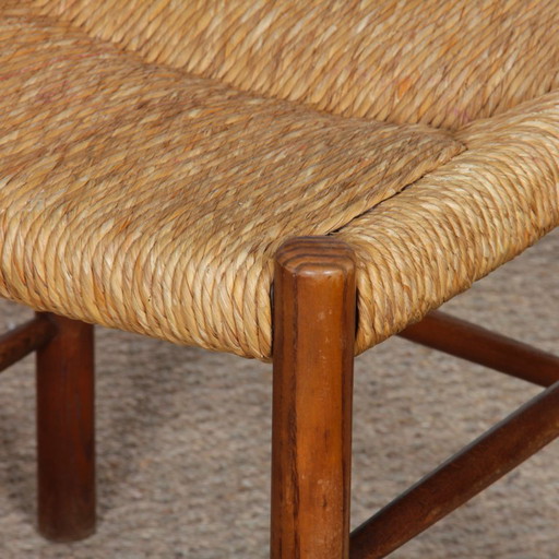 Pair of Dordogne model chairs, Sentou edition, 1950 – eetkamerstoelen, Wood (photo 2 of 7)