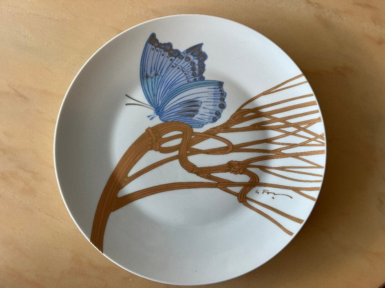 Ciotola decorativa + Vaso con motivi a farfalla – Rosenthal, Vasi, Porcelain (photo 5 of 7)