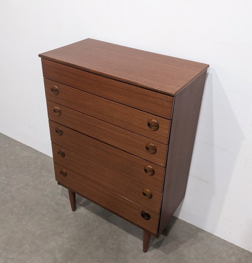 Mid Century ladekast, jaren 1960.