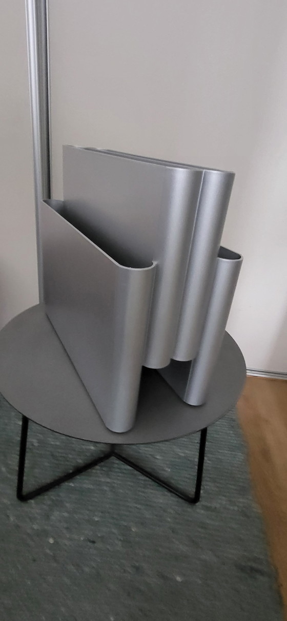 Image 1 of Kartell magazine rack silver-grey