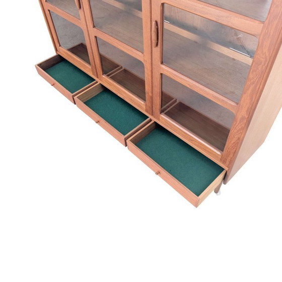 Original Dyrlund Vitrinas de teca Dinamarca 1960s mcm – Vidrio, Madera (photo 6 of 9)