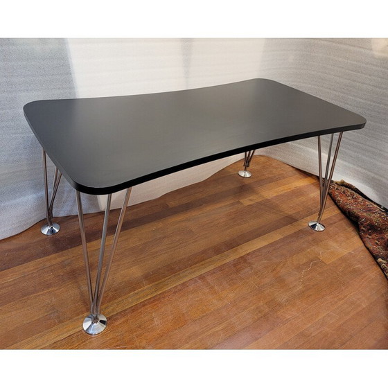 Image 1 of Vintage dinning table by Piet Hein for Fritz Hansen, Denmark 1960s