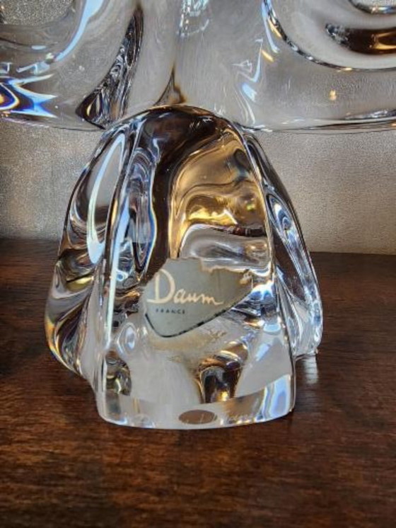 Image 1 of Daum-Kristall-Dreiarm-Kerzenständer