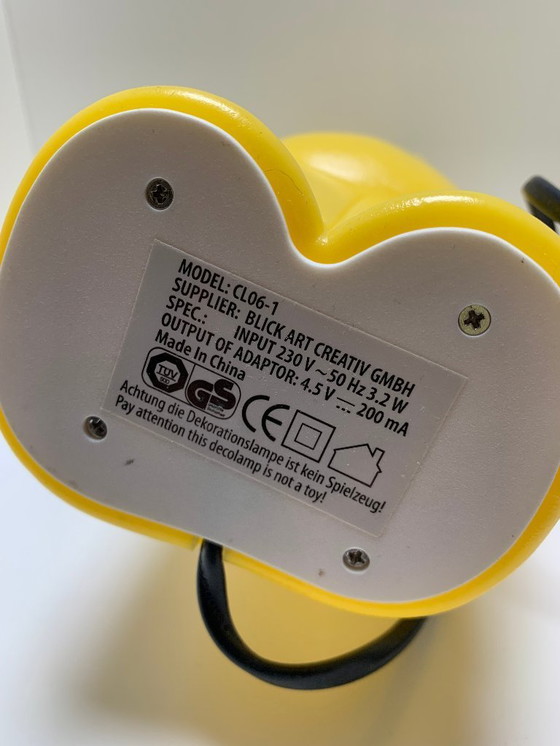 Image 1 of Gelbe Bärenlampe Wie Lumi Bär Lampe