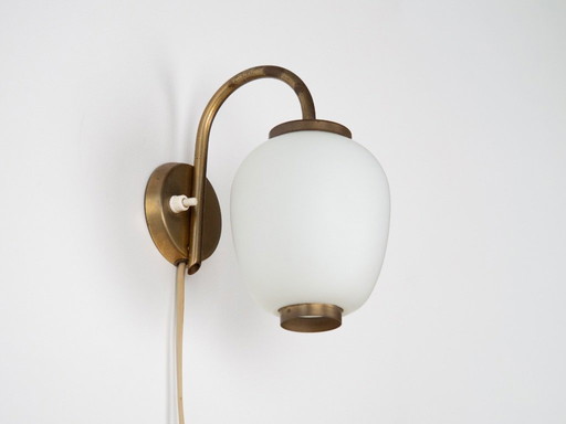 Lampe murale Kina vintage danoise très rare, par Bent Karlby, Lyfa, années 1940