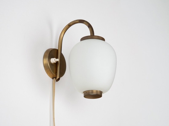 Image 1 of Lampada da parete vintage danese Kina, molto rara, di Bent Karlby, Lyfa, anni '40