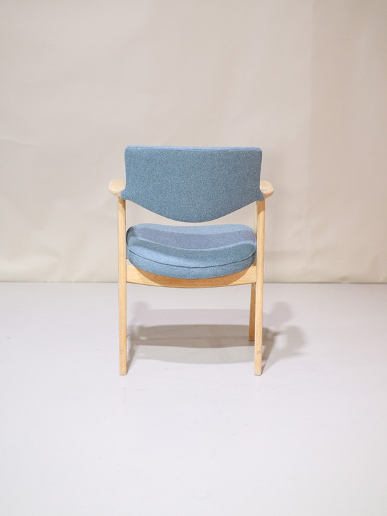 Image 1 of 6x Erik Kirkegaard 43 Dining Chairs Oak Danish