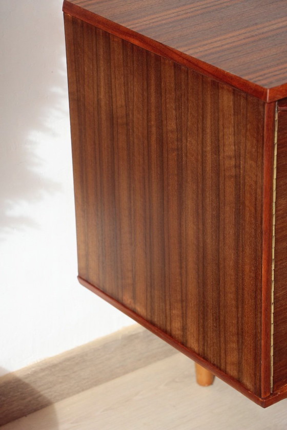 Image 1 of Meuble Vintage Zebrano et Noyer Morris of Glasgow