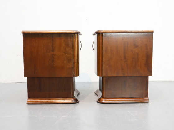 Image 1 of Set nachtkastjes art deco