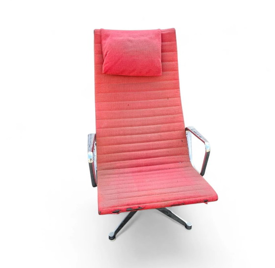 2 x Poltrona girevole in alluminio EA 124 Early Edition di Charles & Ray Eames, Herman Miller / Meccanismo (photo 11 of 19)