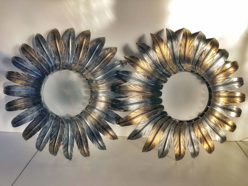 2x Vintage lamps