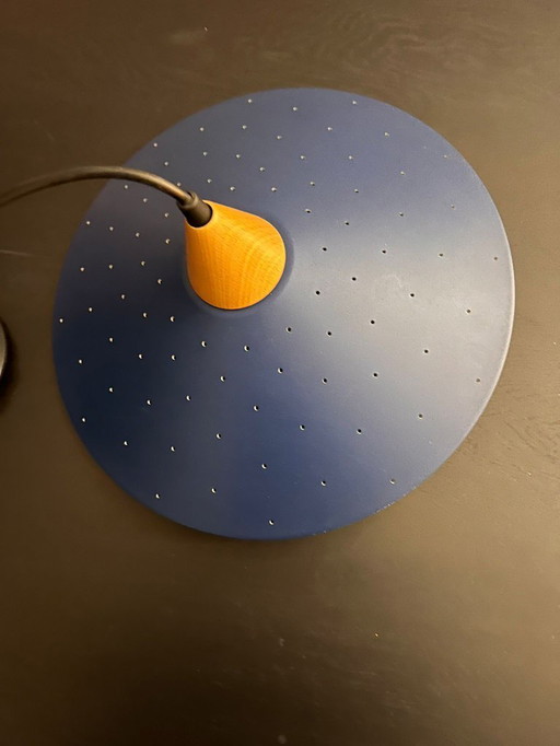 Suspension Herda – années 1960/1970 – acier, bois massif – état exceptionnel