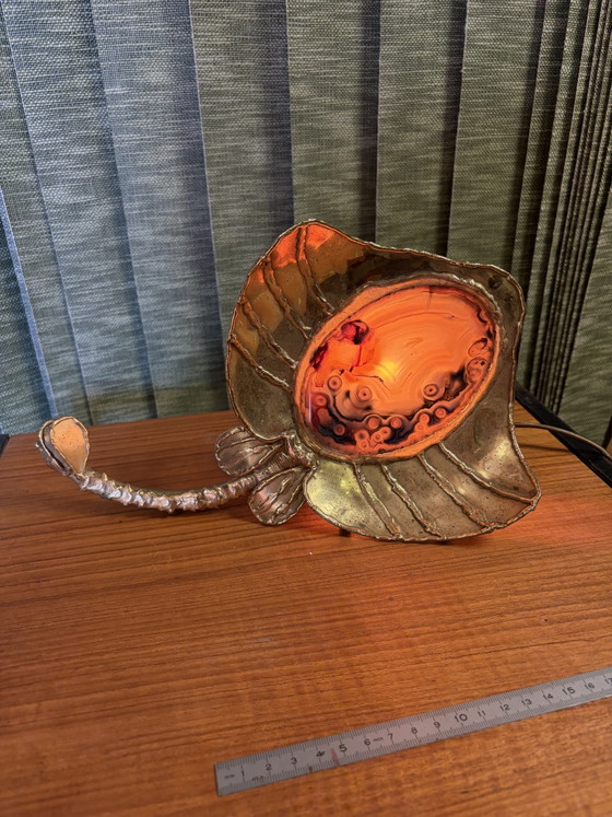 Image 1 of Lampe applique La Raie laiton design Dlg Isabelle Faure - Duval brasseur