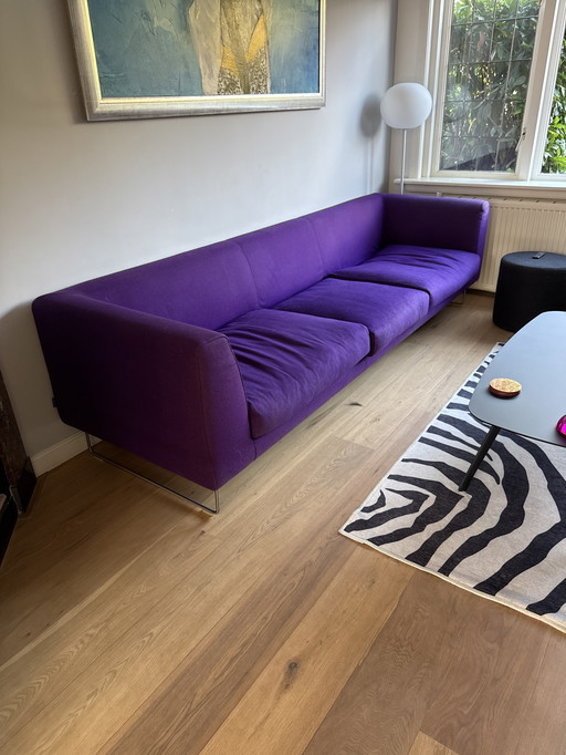 Purple Capellini 3-seater sofa