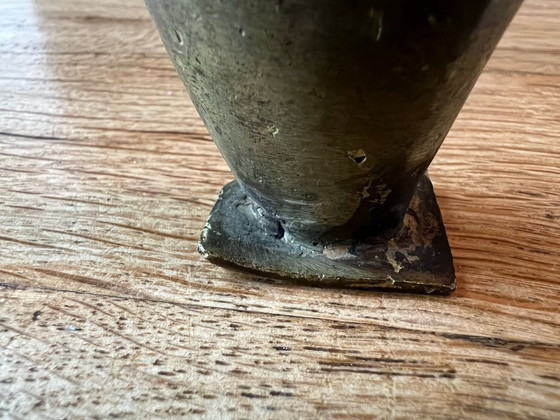 Image 1 of Statuetta in ottone - madre e figlio