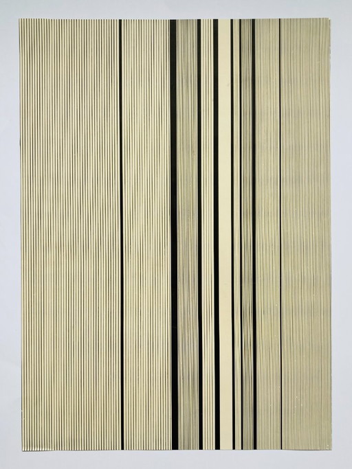 Albert Linthout - Vintage Original Pen Drawing - 1977