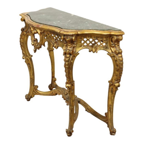 Image 1 of French Louis XV Style Console