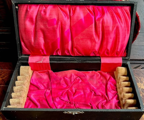 Set messen en vorken voor fruit., Besteksets, Zilver, Gold (foto 14 van 15)