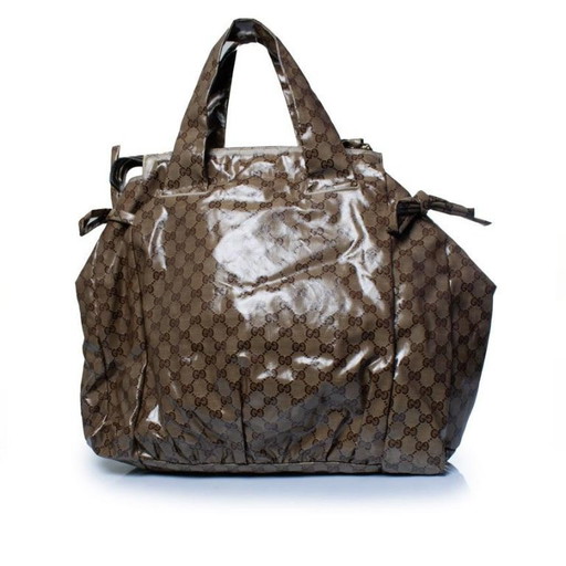 Borsa tote Hysteria di Gucci in tela rivestita