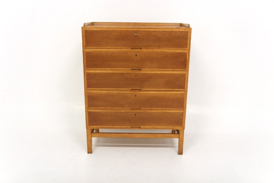 Image 1 of Scandinavische mahoniehouten ladekast, Axel Larsson, Bodafors, Zweden, 1960