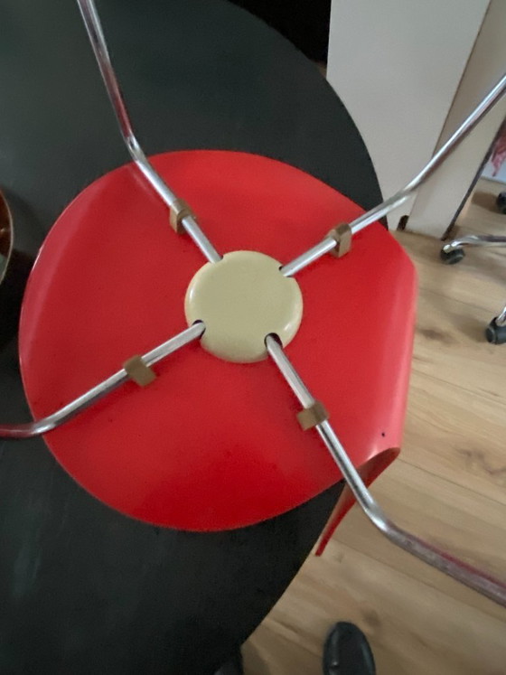 Image 1 of 3 x Arne Jacobsen/ Fritz Hansen vlinderstoel serie 7