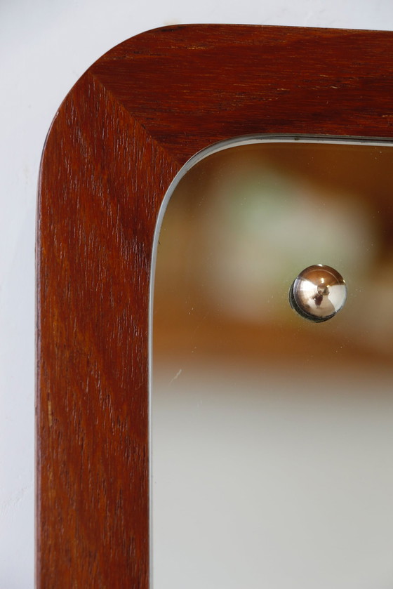 Image 1 of Vintage Scandinavian Teak Mirror - 60's - 28.03.25.02