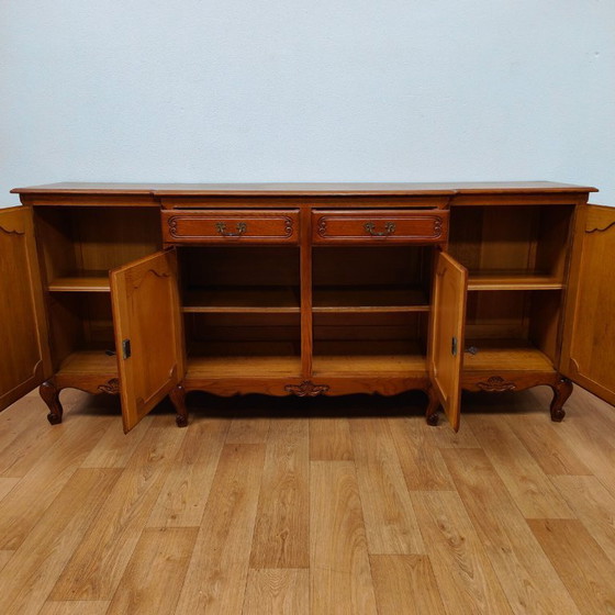 Image 1 of Buffet, armoire murale, meuble de rangement, commode de style Louis XV