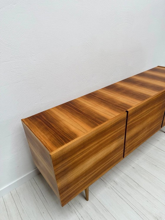 Credenza tedesca Mid-Century in noce, anni '60 – Credenze, Legno (photo 7 of 10)