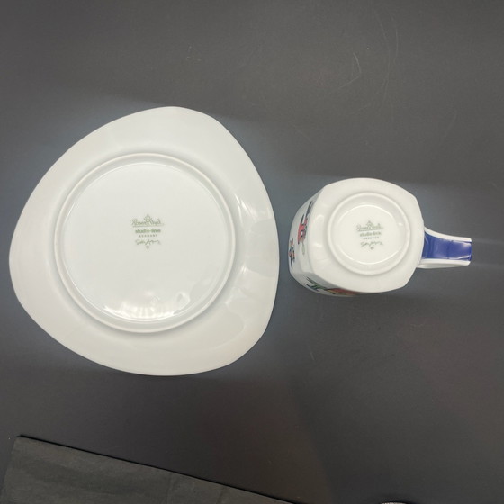 Rosenthal studio-line Flash Funny People – Otmar Alt – Tasse & Assiette – Vaisselle, Porcelaine (photo 13 of 13)